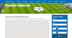 Desktop Screenshot of football-hotels.net